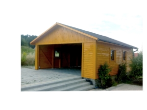 Garaże drewniane
